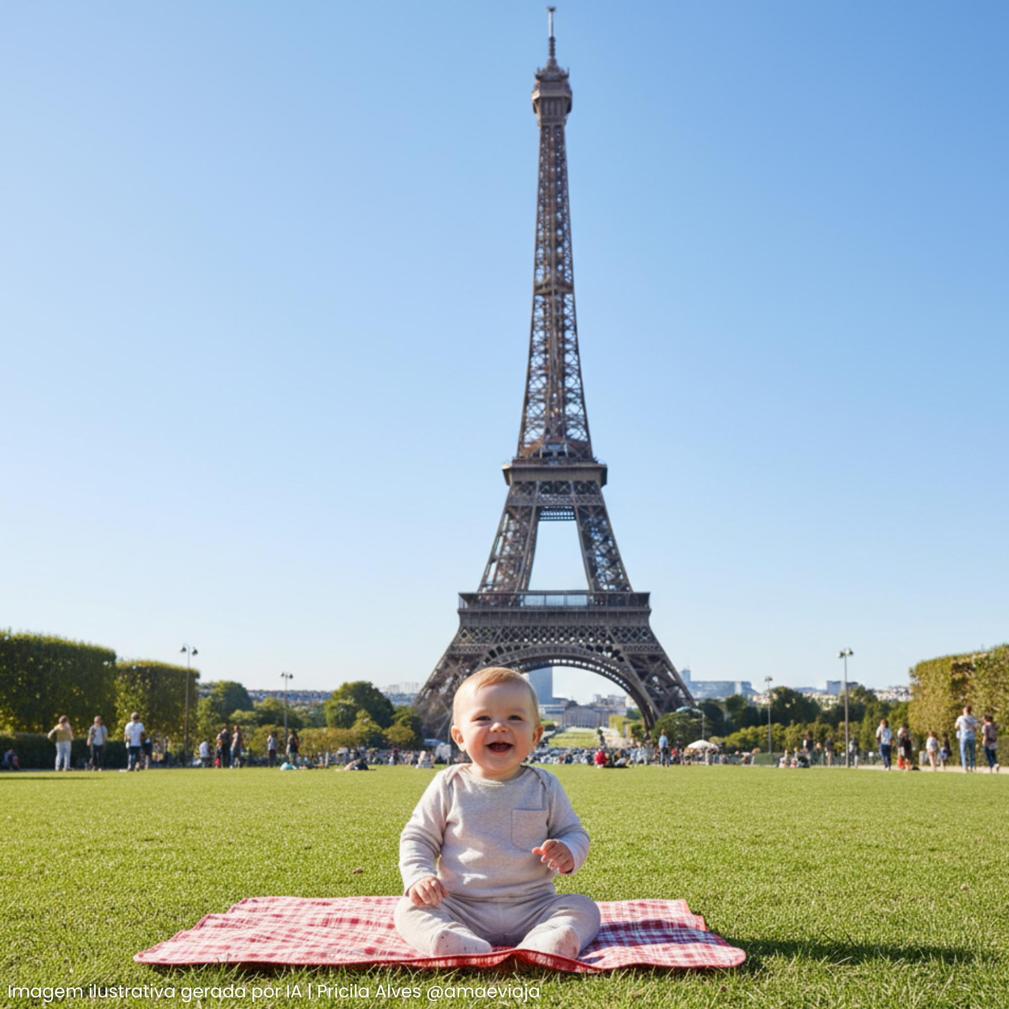 Paris com bebê: transporte, hospedagem e passeios imperdíveis